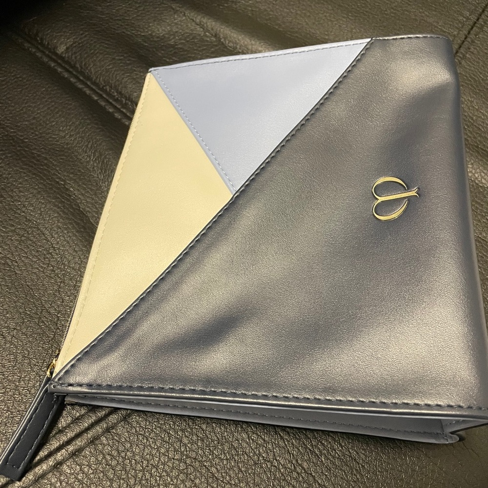 cle de peau cosmetics makeup bag pouch